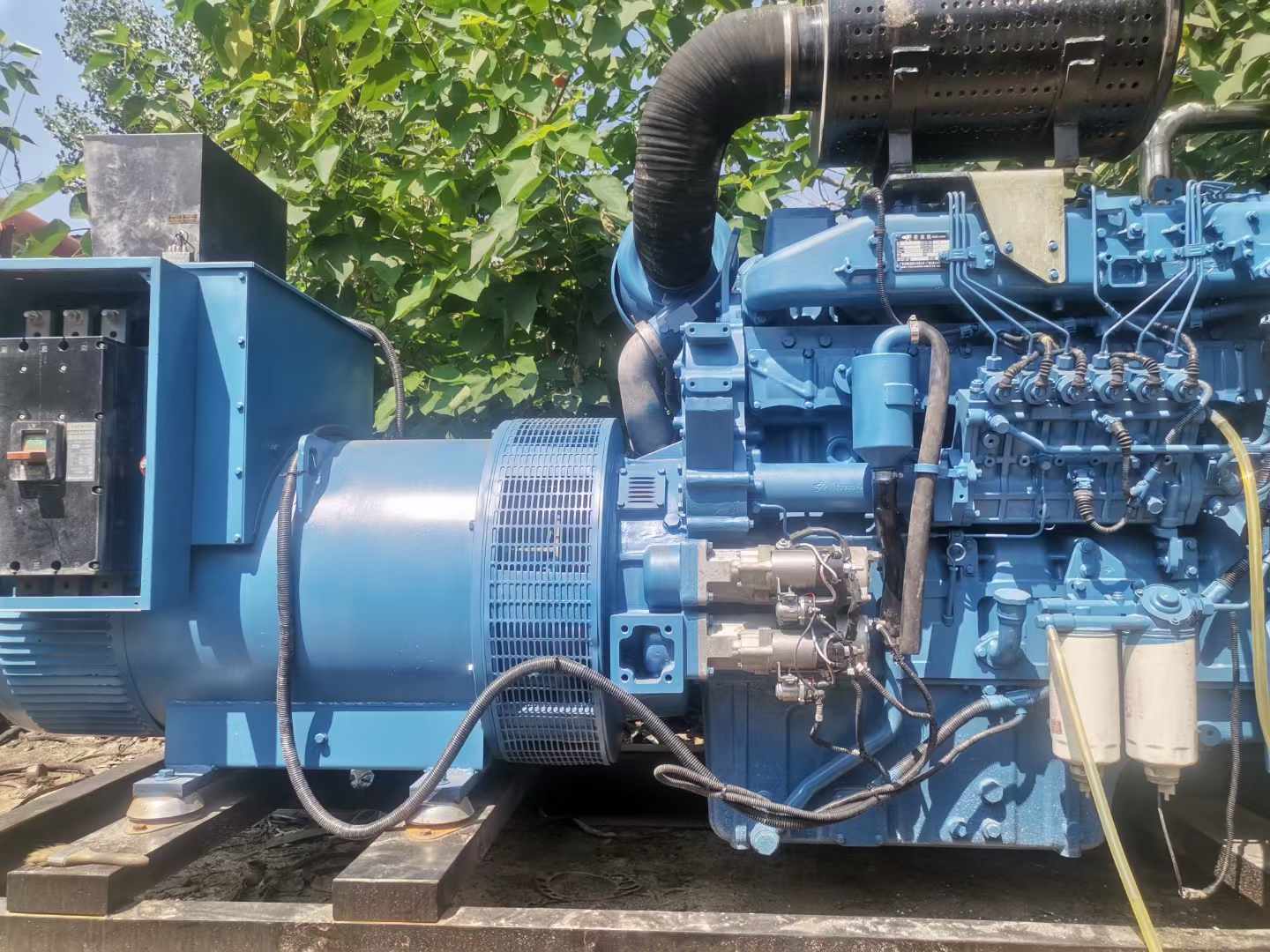 涡阳详细说明降低 800kW 柴油发电机输出电流波动的方法